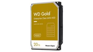 Hårddisk, WD Gold, 3.5", 20TB, SATA III